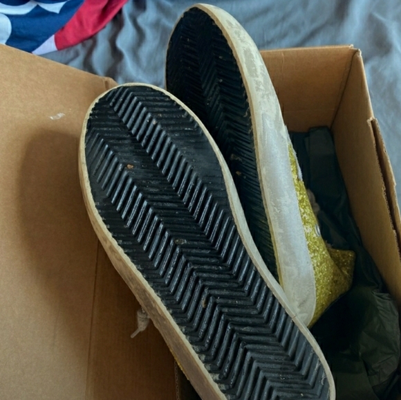 GOLDEN GOOSE RARE & GENTLY PRE-LOVED GLITTER HIGH TOPS | SIZE 36 🇺🇸 6 - Picture 10 of 16